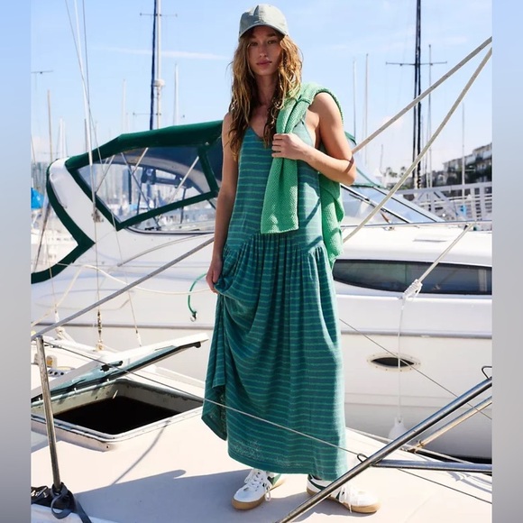 Free People Lena Striped Dress (Small)